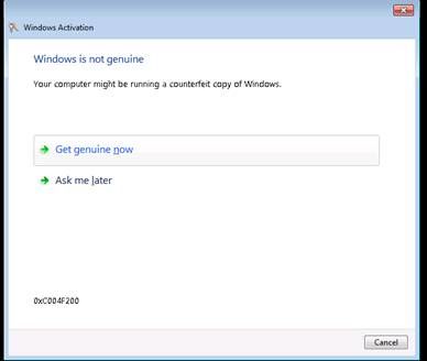 微軟承認(rèn)Windows 7升級(jí)更新匯總后顯示“非正版”錯(cuò)誤